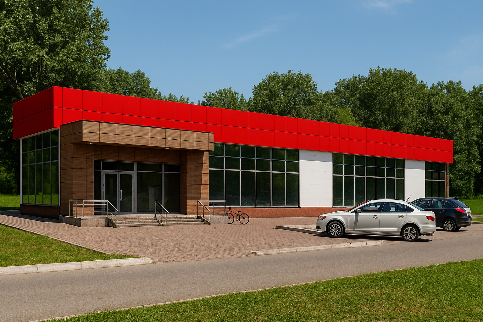 Торговое помещение 210 м²